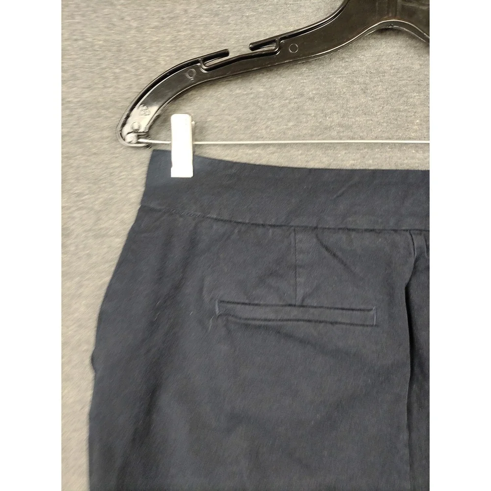 Banana Republic Pants Womens 10 Black Flare Casual Office Career Linen‎ Blend